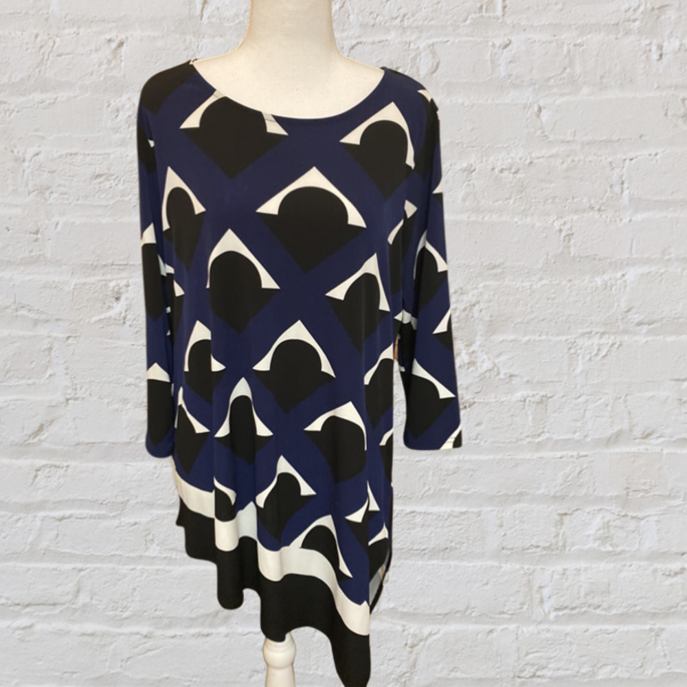 ALFANI  A-symmetrical Top/Blouse